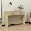Image de vidaXL Table console Chêne sonoma 100x39x75 cm Bois d'ingénierie816779