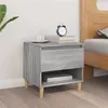 Image de vidaXL Table de chevet Sonoma gris 50x46x50 cm Bois d'ingénierie819544