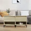 Image de vidaXL Bijzettafels 2 st 50x46x50 cm bewerkt hout sonoma eikenkleurig819555