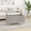 Image de vidaXL Table basse Gris béton 90x44,5x45 cm Bois d'ingénierie819584