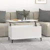 Image de vidaXL Table basse Blanc brillant 90x44,5x45 cm Bois d'ingénierie819590