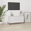Image de vidaXL Meuble TV Blanc 102x44,5x50 cm Bois d'ingénierie819604