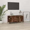 Image de Meuble TV Chêne fumé 102x44,5x50 cm Bois d ingénierie