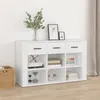 Image de Buffet Blanc 100x30x59,5 cm Bois d ingénierie