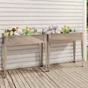 Image de Jardinières 2 pcs Acier galvanisé