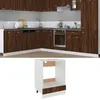 Image de vidaXL Ovenkast Riga 60x46x81,5 cm bewerkt hout bruin eikenkleur825836