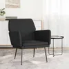 Image de vidaXL Fauteuil 62x79x79 cm fluweel zwart351377