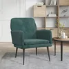 Image de Fauteuil Vert foncé 62x79x79 cm Velours