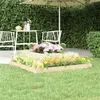 Image de vidaXL Jardinière 110x110x27 cm Bois massif de pin 823871