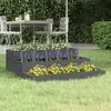 Image de vidaXL Jardinière Gris 78x78x27 cm Bois massif de pin 823908