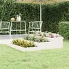 Image de vidaXL Jardinière Blanc 107x107x27 cm Bois massif de pin 823914