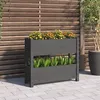 Image de vidaXL Jardinière Gris 77x25x66 cm Bois massif de pin 823943