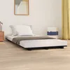 Image de vidaXL Bedframe 90x190 cm massief grenenhout zwart824592