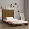 Image de vidaXL Hoofdbord wandmontage 81x3x91,5 cm grenenhout honingbruin824696