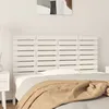 Image de vidaXL Hoofdbord wandmontage 146x3x63 cm massief grenenhout wit824734