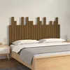 Image de vidaXL Hoofdbord wandmontage 146,5x3x80 cm grenenhout honingbruin824796