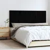 Image de vidaXL Wandhoofdbord 147x3x60 cm massief grenenhout zwart824847