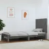 Image de vidaXL Wandhoofdbord 82,5x3x60 cm massief grenenhout grijs824855
