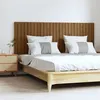 Image de vidaXL Wandhoofdbord 166x3x60 cm massief grenenhout honingbruin824861