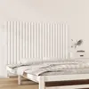 Image de vidaXL Wandhoofdbord 147x3x90 cm massief grenenhout wit824894