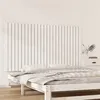 Image de vidaXL Wandhoofdbord 159,5x3x90 cm massief grenenhout wit824899