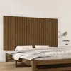 Image de vidaXL Wandhoofdbord 159,5x3x90 cm massief grenenhout honingbruin824901