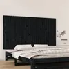 Image de vidaXL Wandhoofdbord 159,5x3x90 cm massief grenenhout zwart824902