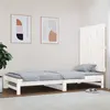 Image de vidaXL Wandhoofdbord 82,5x3x90 cm massief grenenhout wit824904