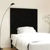 Image de vidaXL Hoofdbord wandmontage 108x3x110 cm massief grenenhout zwart824927