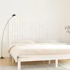 Image de vidaXL Hoofdbord wandmontage 204x3x110 cm massief grenenhout wit824929