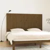 Image de vidaXL Hoofdbord wandmontage 204x3x110 cm grenenhout honingbruin824931