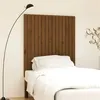 Image de vidaXL Wandhoofdbord 95,5x3x110 cm massief grenenhout honingbruin824936