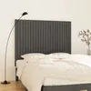 Image de vidaXL Wandhoofdbord 146,5x3x110 cm massief grenenhout grijs824945