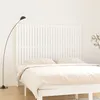 Image de vidaXL Wandhoofdbord 166x3x110 cm massief grenenhout wit824959