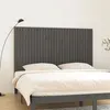 Image de vidaXL Wandhoofdbord 185x3x110 cm massief grenenhout grijs824965