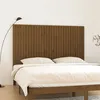 Image de vidaXL Wandhoofdbord 185x3x110 cm massief grenenhout honingbruin824966