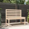 Image de vidaXL Banc de jardin 109 cm bois massif de pin 824032