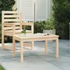 Image de vidaXL Table de jardin 82,5x50,5x45 cm bois massif de pin 824113
