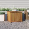 Image de Marron vidaxl bois massif salon de jardin