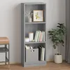 Image de Bibliothèque 3 niveaux Sonoma gris 40x24x109 cm