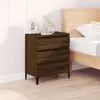 Image de Buffet Chêne marron 60x35x70 cm Bois d ingénierie