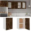 Image de vidaXL Wandkast Lyon 39,5x31x60 cm bewerkt hout gerookt eikenkleurig826348