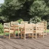 Image de vidaXL Ensemble à dîner de jardin 7 pcs bois massif de pin 3154713