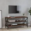 Image de Meuble TV Chêne marron 100x40x50 cm Bois d ingénierie