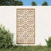 Image de vidaXL Wanddecoratie tuin Moors ontwerp 105x55 cm cortenstaal824477