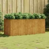 Image de vidaXL Jardinière, Bac à Fleurs, Pot de Plantes, Lit Surélevé, Décoration de Jardin Patio Terrasse Extérieur, 200x80x80 cm 824539