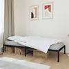 Image de vidaXL Bedframe metaal zwart 100x190 cm350840