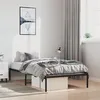 Image de vidaXL Bedframe metaal zwart 100x200 cm350841