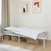 Image de vidaXL Bedframe metaal wit 80x200 cm350904