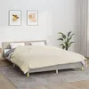 Image de vidaXL Couverture lestée Crème clair 220x230 cm 15 kg Tissu3154881